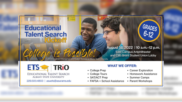 Albany State University Receives $1.3 Million TRIO Educational Talent Search Program Grant