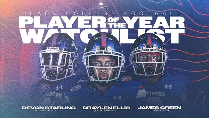 Three Named to Black College Football Player of the Year Award Watch List