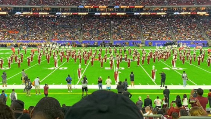 AAMU Band Receiving Accolades for Houston Performance