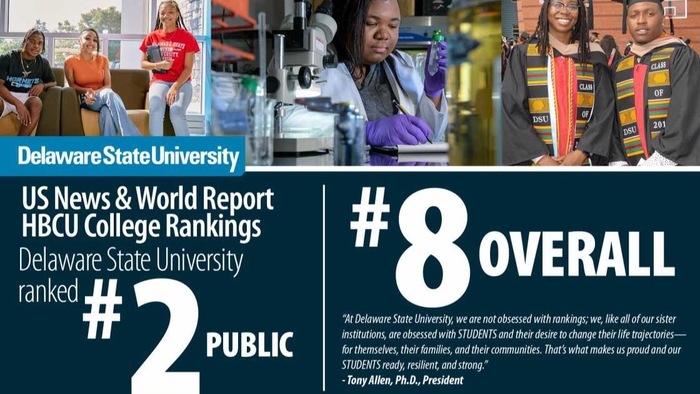 Dillard University Moves to No. 2 Public HBCU in Gold Standard College Ranking