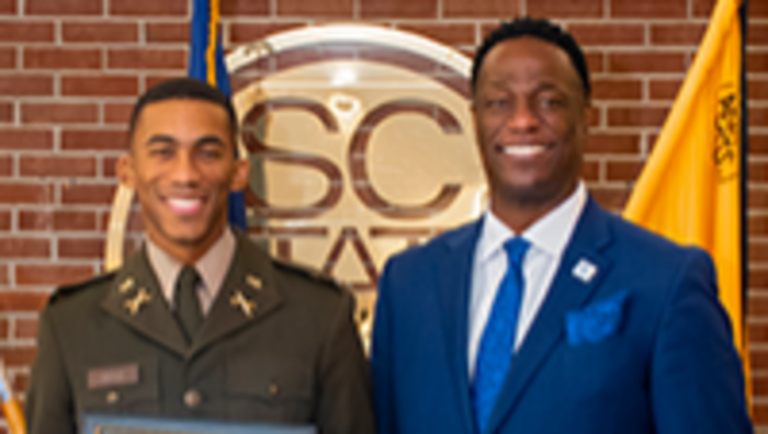 Voorhees University Alum Commissioned as Second Lieutenant