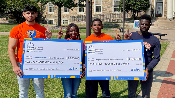 Morgan State University students win Zillow�s HBCU Hackathon; Howard and Fisk also place!