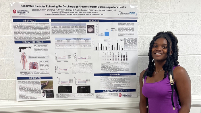 Rust College Senior Receives Mississippi INBRE Research Scholars Award