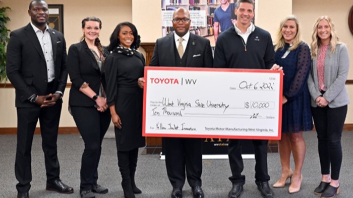 West Virginia State University, Toyota Motor Manufacturing West Virginia Partner to Promote STEM Education in Area Schools