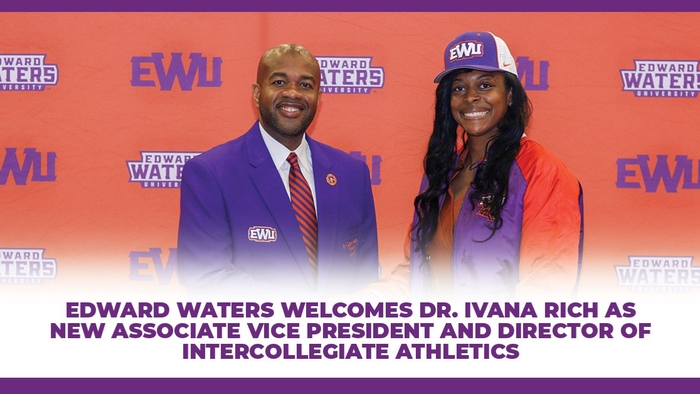 Edward Waters Welcomes Dr. Ivana Rich As New Associate Vice President and Director of Intercollegiate Athletics