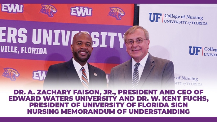 Edward Waters University and University of Florida Sign Nursing Memorandum of Understanding 