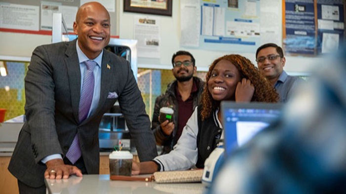 Gubernatorial Candidate Wes Moore Speaks to BSU Students
