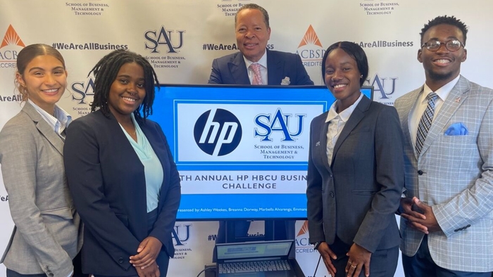 SAU Wins the 6th Annual HP HBCU Business Challenge