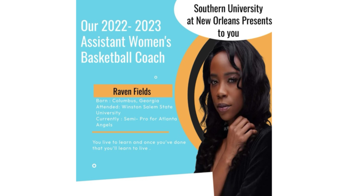 SUNO Welcomes New Basketball Coach, Raven Fields!