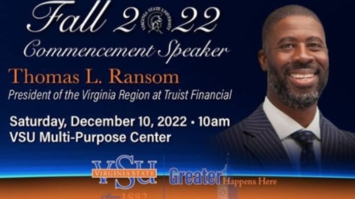 VSU Announces Fall 2022 Commencement Speaker