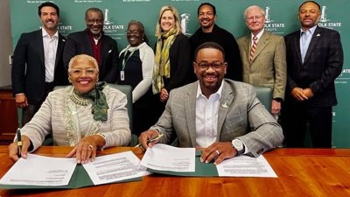 Norfolk State University Board of Visitors Extends President
