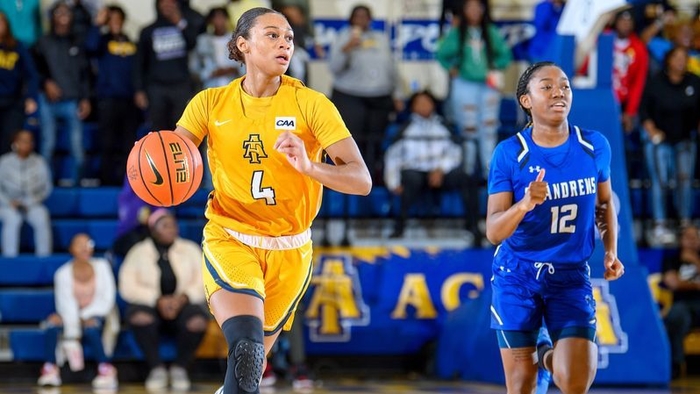 The NC A&T Women Got All They Could Handle From Arkansas Pine-Bluff But Managed To Come Away With a Win.