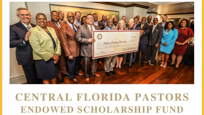 Central Florida Pastors Endowed Scholarship Fund created for Bethune Cookam University - still accepting donations