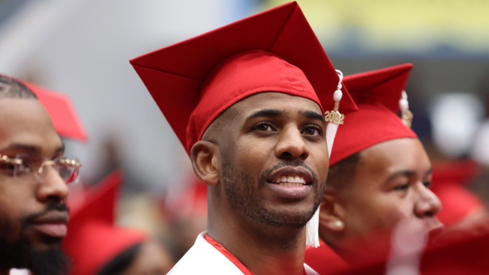 Chris Paul Graduates From Winston-Salem State University Years After Leaving College to Play in NBA
