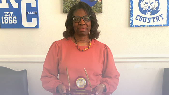 Rust College President Office Manager Honored for 50 Years of Service