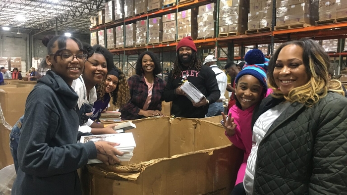 Books for Africa Hosts Atlanta HBCUs and Other Student Volunteers on MLK Day 