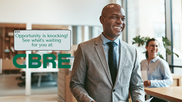 APPLY NOW To These New Career Opportunities at CBRE