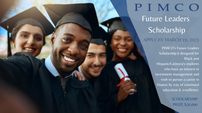 PIMCO to Give $1 Million Annually for Future Leaders Scholarship!