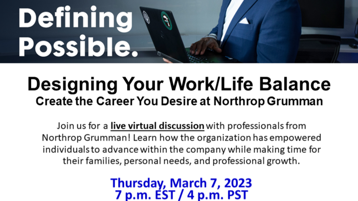 Designing Your Work/Life Balance with Northrop Grumman