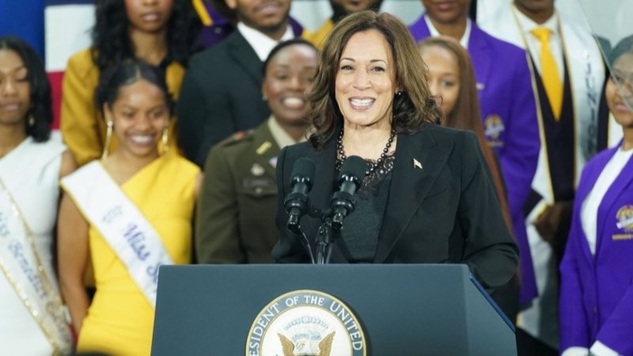Vice President Kamala Harris promotes high-speed Internet funding for HBCUs