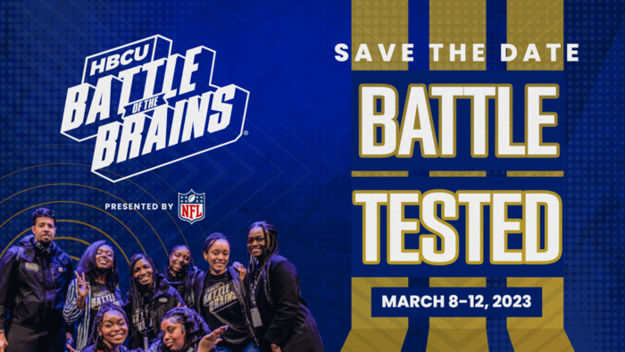National Football League (NFL) Returns as Title Sponsor of Annual 2023 HBCU Battle of the Brains