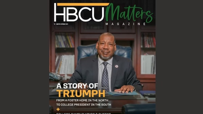 Livingstone College President featured on HBCU Matters magazine cover