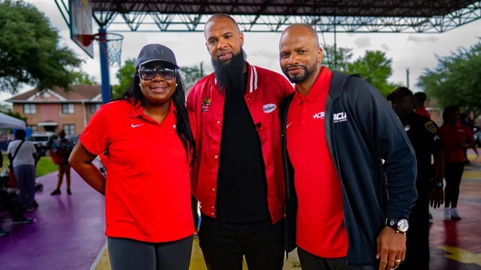 Partnership serves over 100 residents of Cuney Homes with help from Checkers, Slim Thug, and Lowes