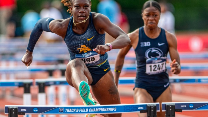 HBCU track finished on top at the Penn Relay 100m hurdles