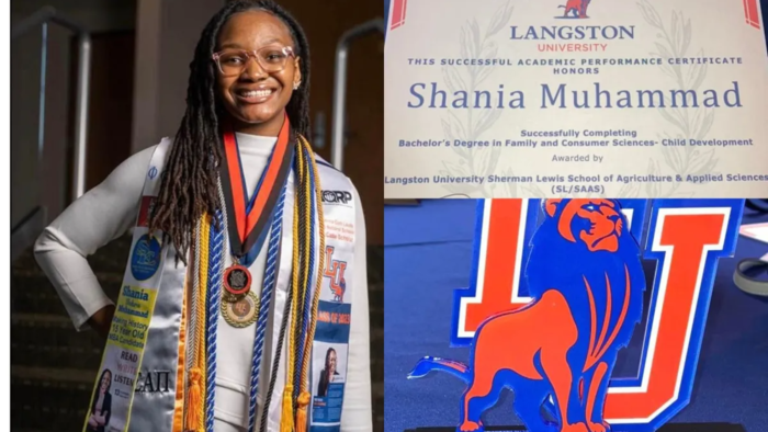  15 year old youngest to earn bachelor�s at HBCU Langston University