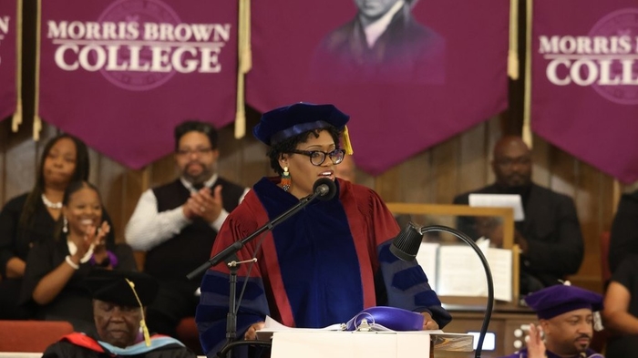 Morris Brown graduates get surprise gifts from Recording Academy, Amazon Music and The Same House