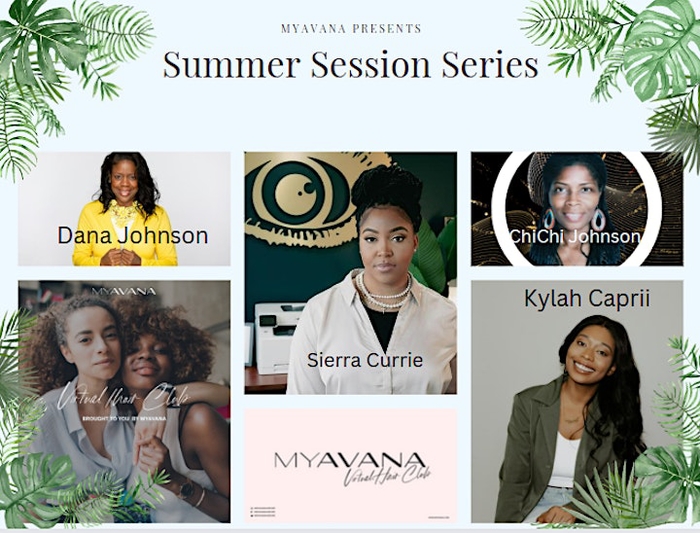 Juniques Invites you to Myavana June 28, 2023 Virtual Hair Club Event