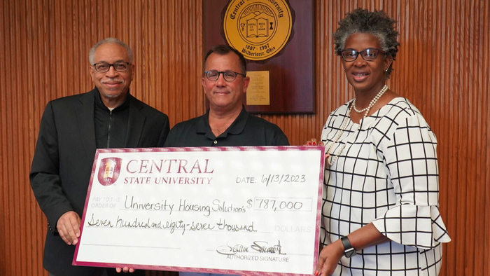 University Housing Solutions continues long-standing partnership with Central State University through $700,000+ gift