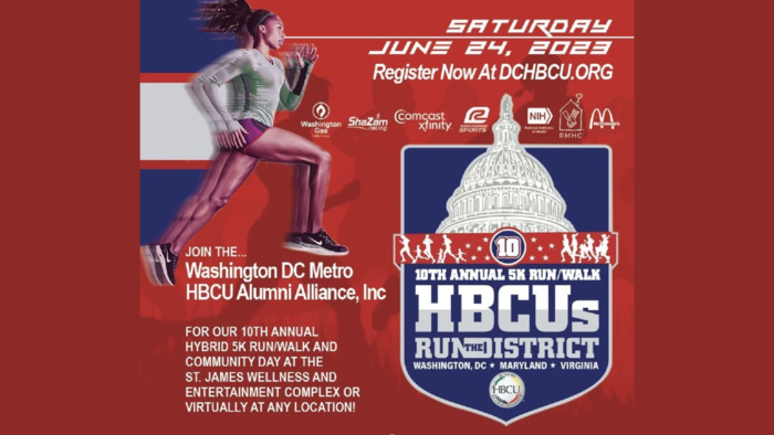 10TH ANNUAL 5K RUN/WALK - HBCUs Run the District - June 24, 2023