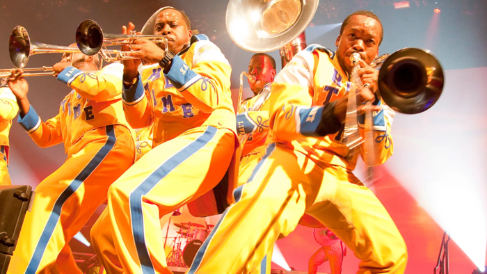 Drum Majors at Black Colleges keep Bands in Step, On Track Both On And Off The Field