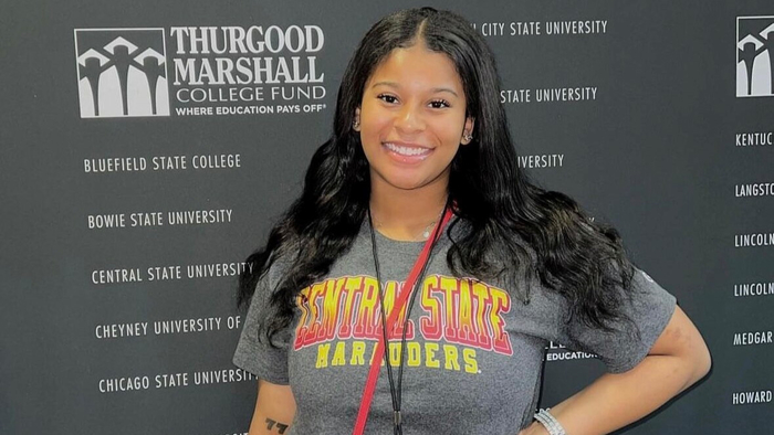 Rising sophomore to serve as face of Thurgood Marshall College Fund at Central State University