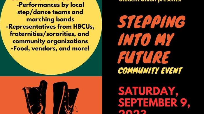 Stepping Into My Future Community Event Sept 9!