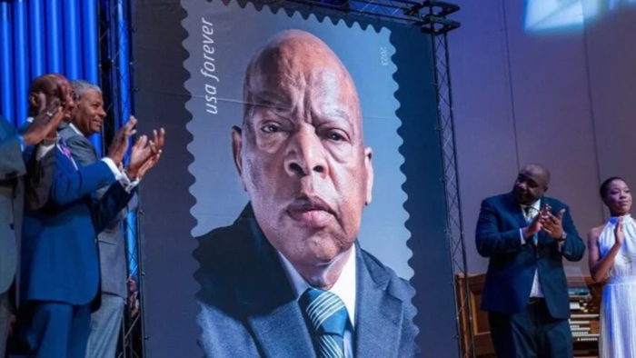 Morehouse College Gathers For Dedication Of John Lewis Forever Stamp