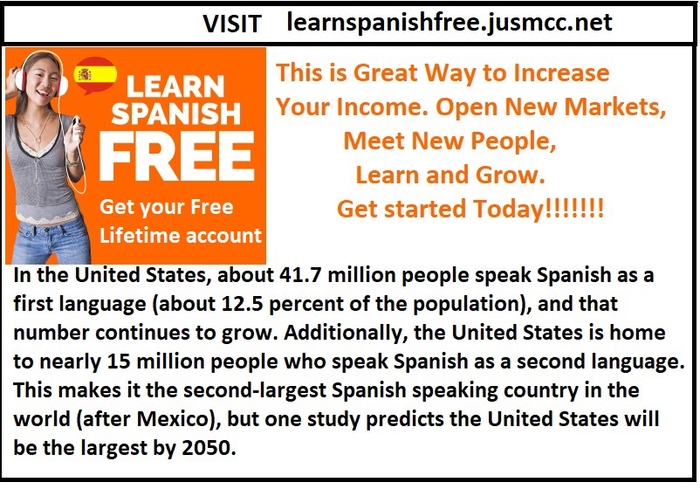 learn to Speak Spanish Improve your employment options and business building assets