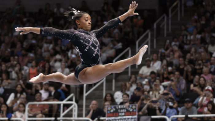 After a dominant return to competitive gymnastics last month, Simone Biles officially clinched a spot on the U.S. world champ
