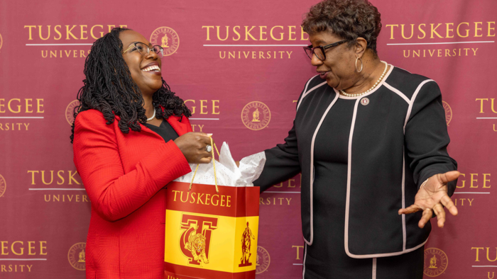 Supreme Court Justice Ketanji Brown Jackson Visited Tuskegee University Last Week
