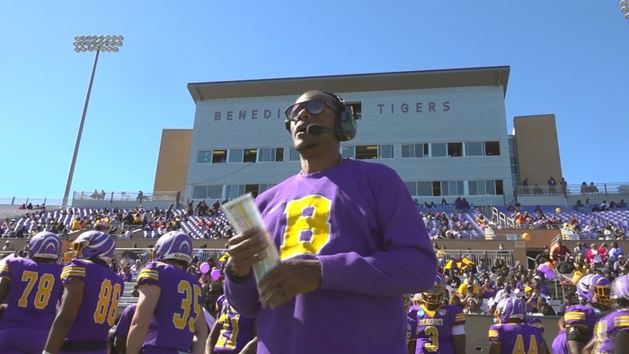 Benedict routs Kentucky State 63-14 on Homecoming