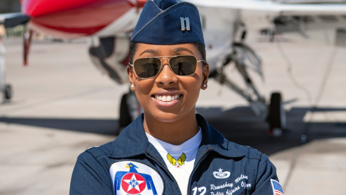 Howard University Graduate Makes History as First Black Air Force Thunderbird