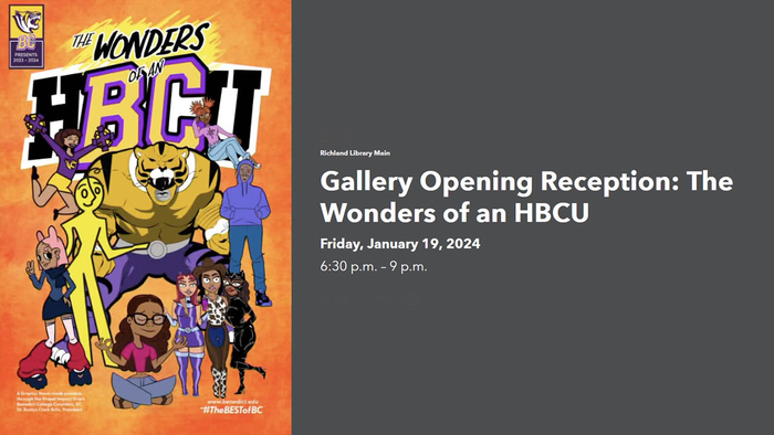 Richland Library Spotlights Visionary Artistry From with "The Wonders of an HBCU" Gallery