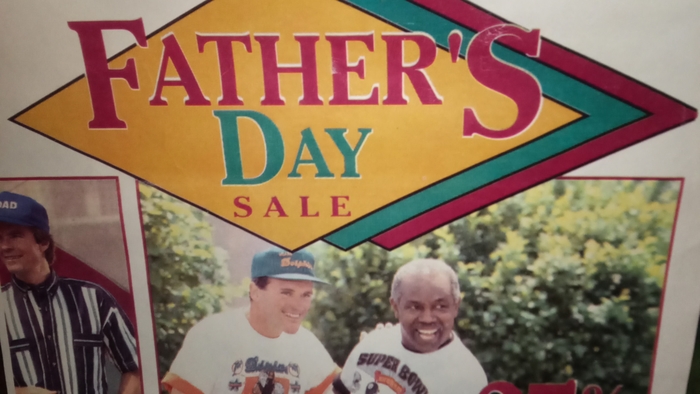 SuperBowl is the new FATHERS DAY