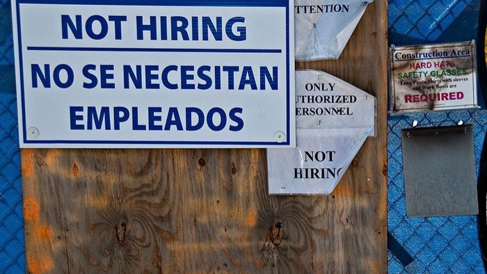 What plan of action does one take after hearing Sorry We Are No Longer Hiring 