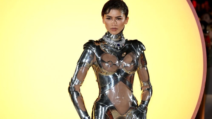 Forget The Naked Dress�Zendaya Wore Naked Armor To The 