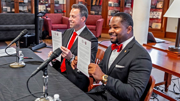 Ohio Wesleyan Signs Comprehensive Sister School Agreement with South Carolina’s Claflin University