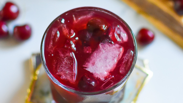 zzzzzzzAfter the festivities conclude the rest needs to ensue: Tart Cherry Juice Mocktail for Sleep
