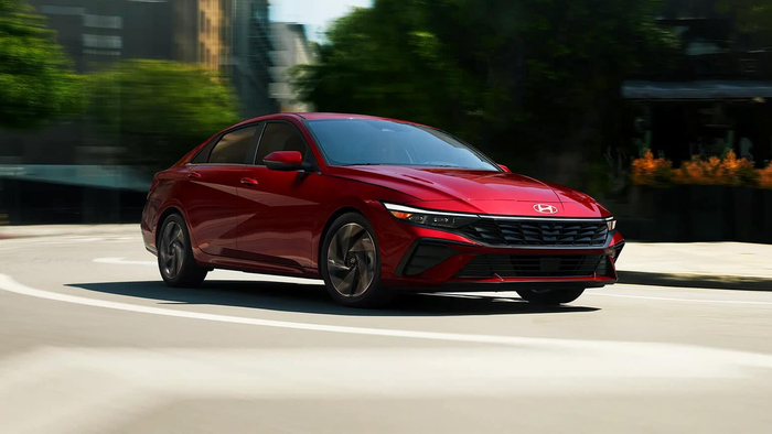 Testing the 2024 Hyundai Elantra Compact Sedan 