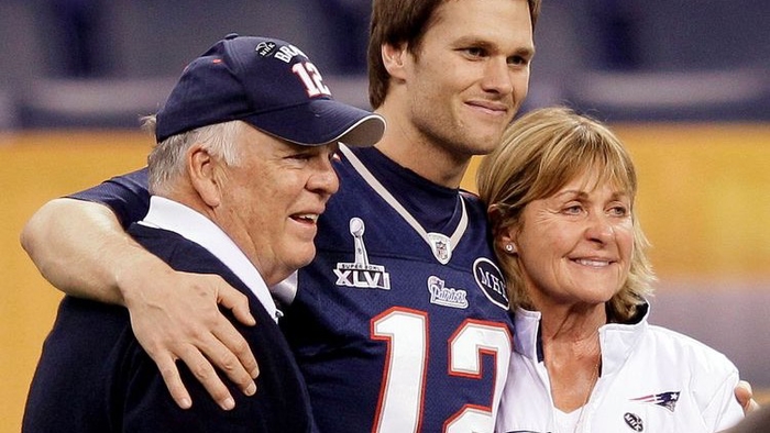 Tom Brady had the best cheer squad rooting him on to be the Hall of Famer, a legend of the NFL 